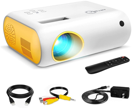 ARTSEA LED Pico Video Projector -Full HD 1080P 7000L Portable Projector
