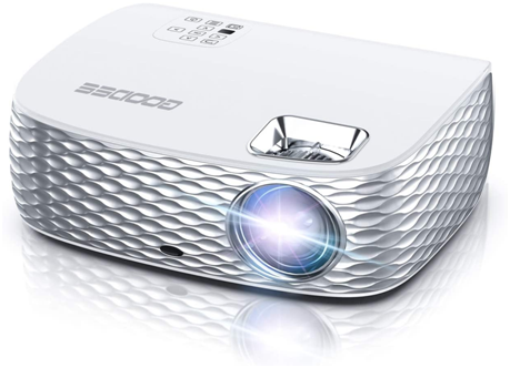 GooDee HD Video Projector- With Touch Keys.